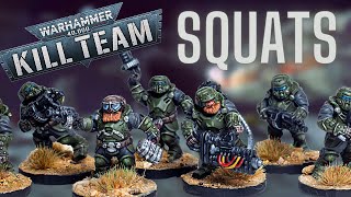 SQUATS ARE BACK! | Painting SQUATS for my new Warhammer 40k Kill Team