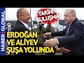 Ve Tarihi Buluşma Gerçekleşti! İlham Aliyev, Erdoğan'ı Böyle Karşıladı