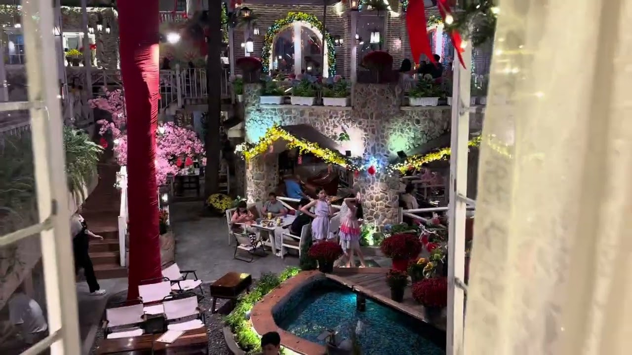 Beautiful coffee shop at Go Vấp , Sai Gon Vietnam 