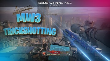 MW3 PLUTONIUM OUT OF MAP TRICKSHOTTING #2