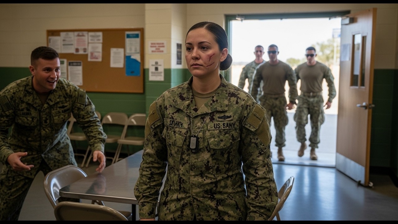 A Marine Laughed at Her Scars — Until 3 Former Navy SEALs Walked In for Her