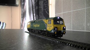 70006 Fitted with the new Loksound V4.0 Decoder and New Class 70 Howes Sound File.Our New Toy :)