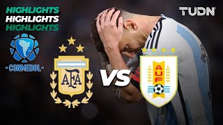 Resumen y goles | Argentina 02 Uruguay | CONMEBOLEliminatoria 2023