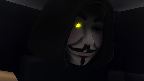 The Anonymous - Clip from Roblox hacker animation chapter 2 part 3