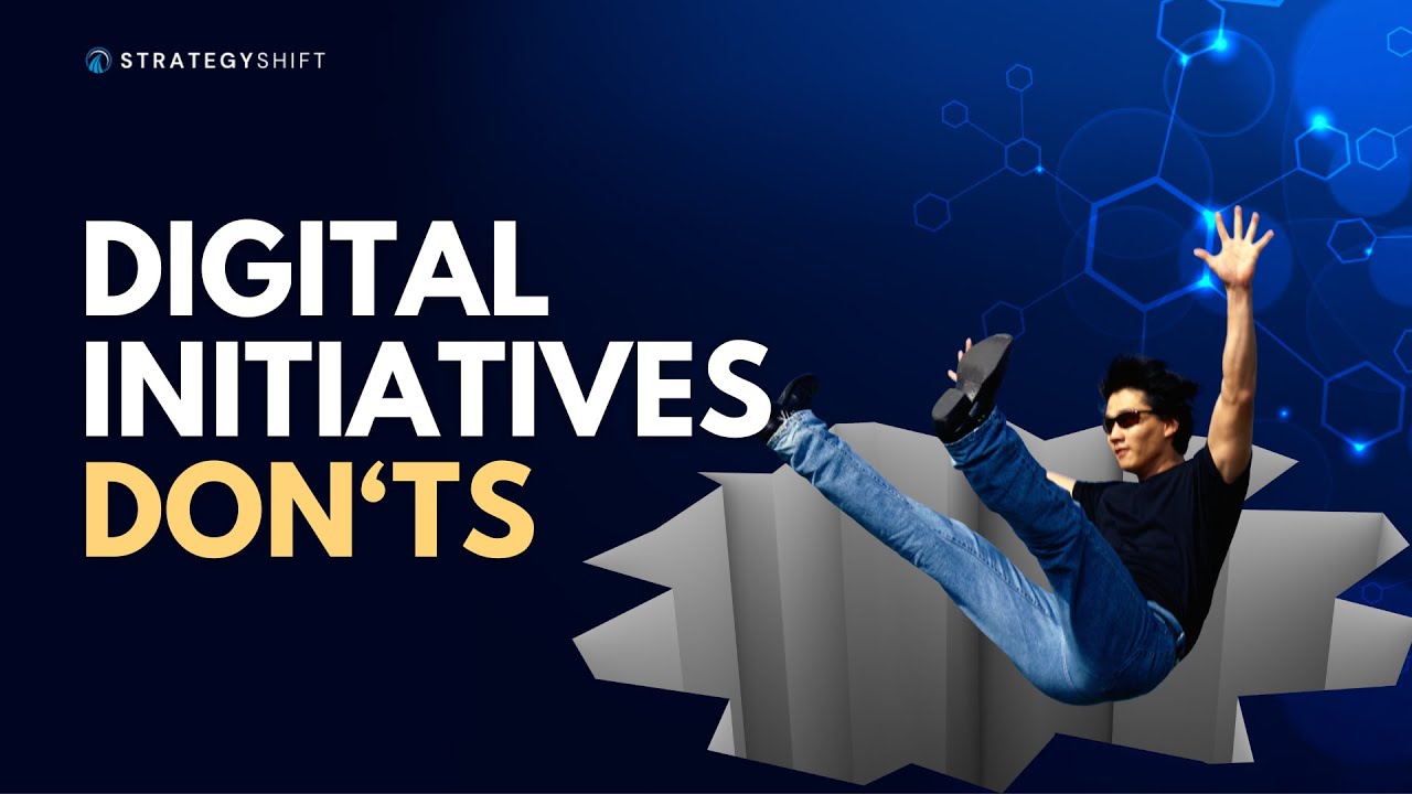 How to avoid common pitfalls when working on digital transformation initiatives.