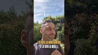 La voglia non arriva… o la crei, o molli. # psicologiacoerente #shorts