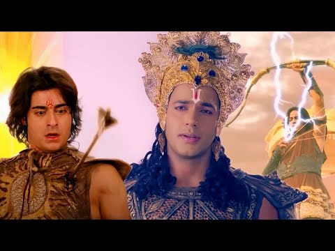 निहत्थे कर्ण को मारने से रुका अर्जुन, पर कृष्णा ने कहा - अभी नहीं तो कभी नहीं || Suryaputra Karn ||