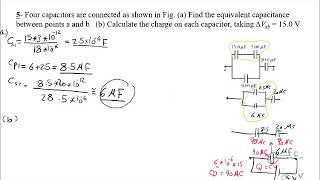Capacitor solved problems part 2