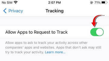 How to Allow Apps to Request to Track on iPhone | How to Turn on Tracking on iPhone