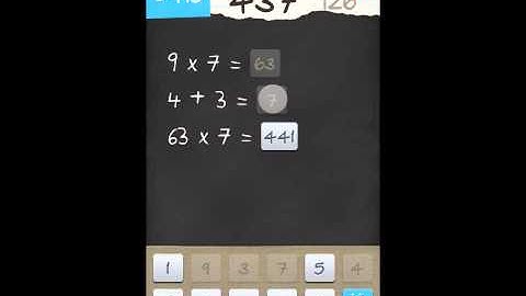 6 Numbers by Brainbow Level 126 Answer Guide