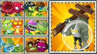 Random 50 Pair Plants vs 20 Hamster Ball Gargantuar Zombies - Who Will Win? - PvZ 2 Challenge