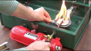How to Operate a Coleman Camp Stove