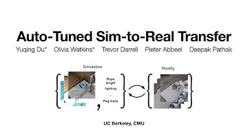 Auto-Tuned Sim-to-Real Transfer