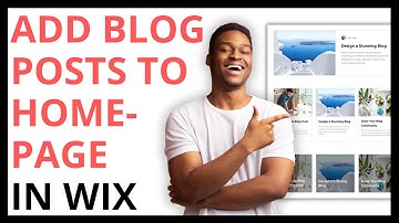 How to Add Blog Posts to Homepage in Wix [QUICK GUIDE]