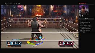 WWE Live PS4 Broadcast