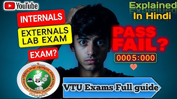 VTU 1st Sem Exam Guide: Internals, Labs & Externals Simplified! 🎯