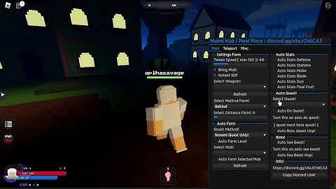 WORKING* | Roblox Pixel Piece Script Hack GUI |🔥AutoFarm + INF STATS + GET ALL FRUITS PASTEBIN 2023