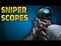 ALL Sniper Scopes &amp; Comparison - Destiny 2 Sniping Tips | Destiny 2 Black Armory