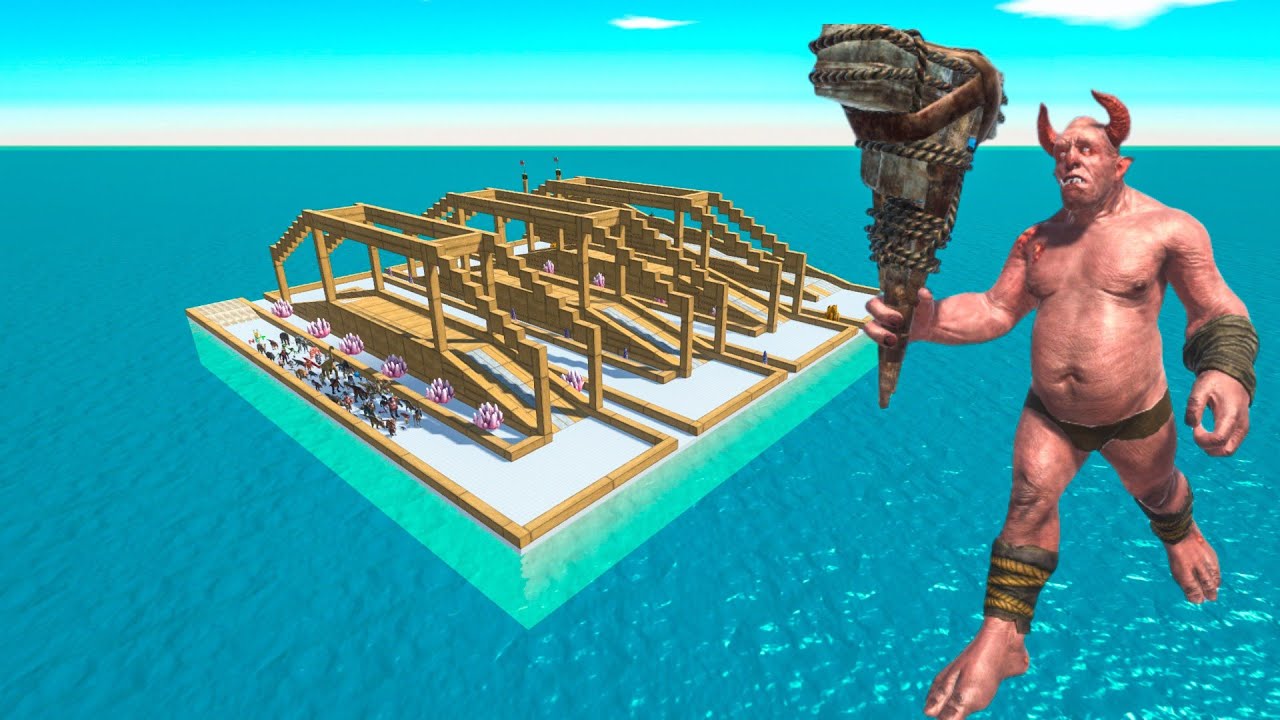 Escape From Ogre Lord - Last Survivor - Animal Revolt Battle Simulator