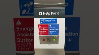 Metro Information Announcement Box at Anzac Station