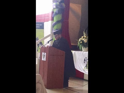 Graduation Speech, Aaron Lee, Commencement John Dewey Academy of Learning