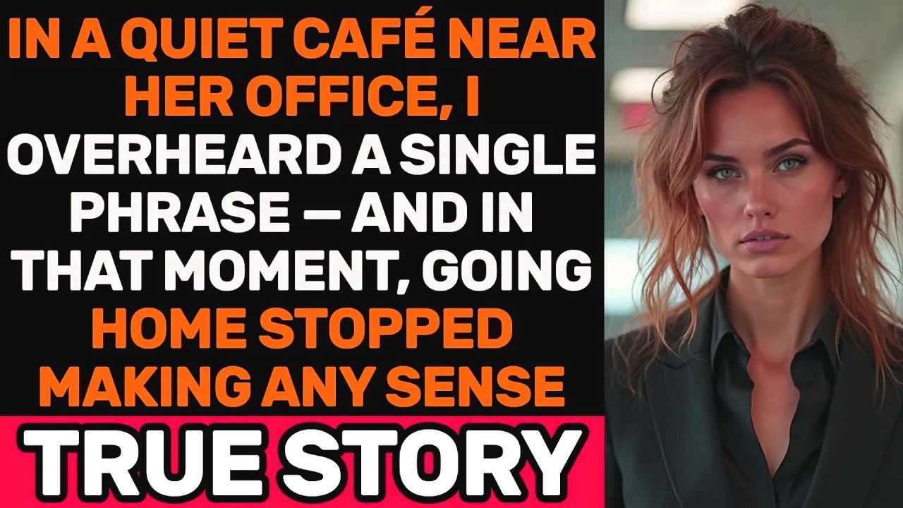 In A Cafe Near Her Office, I Heard A Phrase That Made It Pointless To Go Home