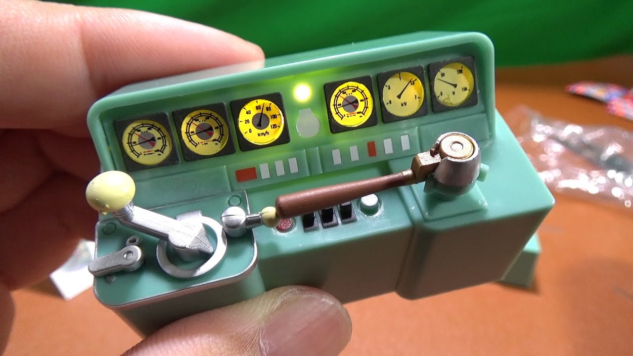 走行音、パネルが光る！電車運転台コレクション 全4種 - YouTube