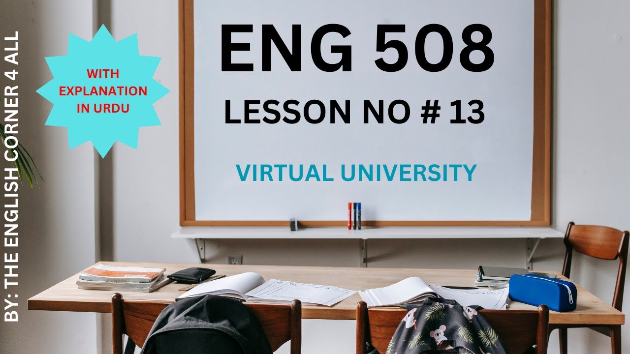 Eng 508 Lesson 13, Sentence Semantics II: Participant, in Urdu and Hindi, Virtual University