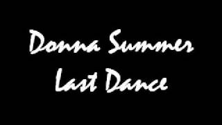 Donna Summer Last Dance chords
