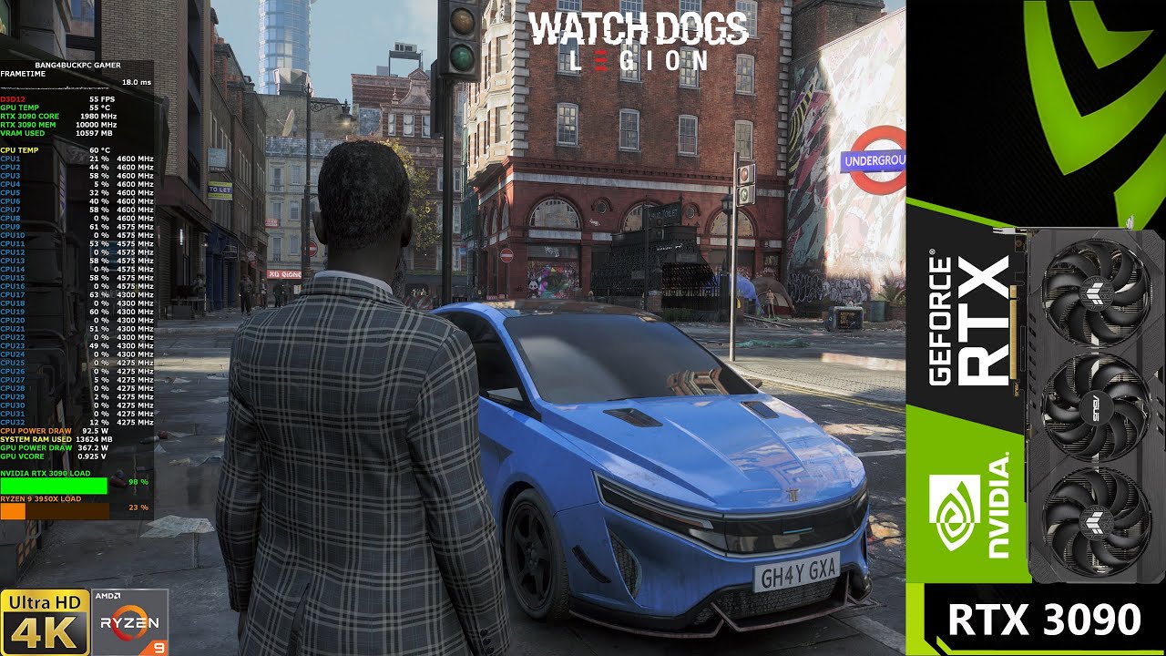 Watch Dogs: Legion Já Disponível com Ray Tracing e DLSS