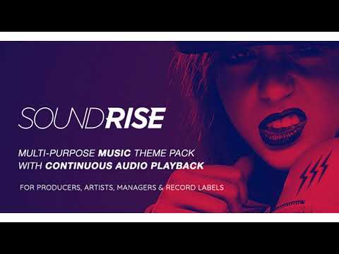 SoundRise - Artists, Producers and Record Labels WordPress Theme | Themeforest Website Templates