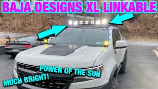 Baja Designs XL linkable is SICK!! | Chevy Colorado ZR2