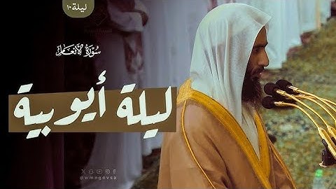 تلاوة عذبة مسترسلة تستريح بها القلوب | سورة الأنعام | الشيخ أحمد بن طالب حميد