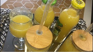 Recette jus de fruit /عصير تفاح موناظا