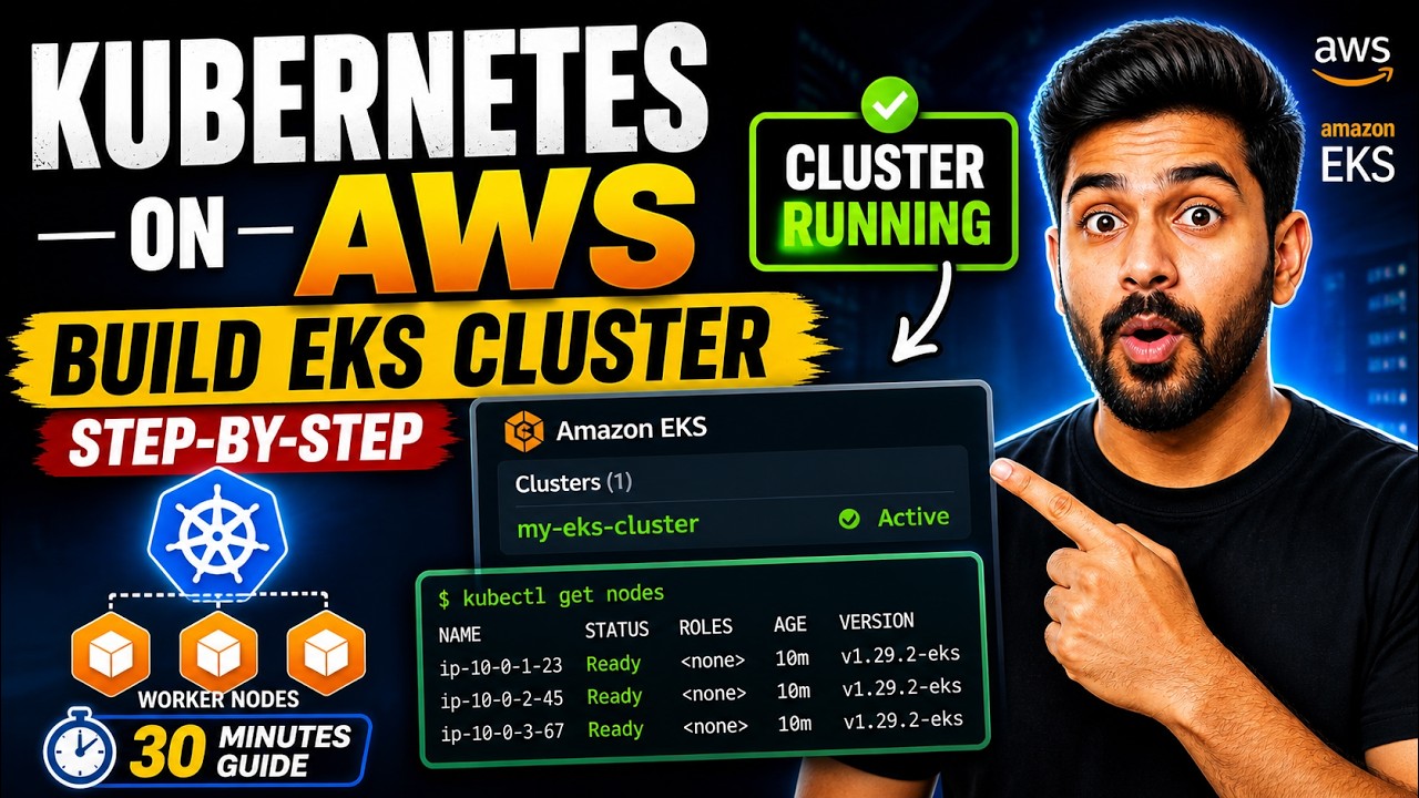 AWS EKS Tutorial: Create Your First Kubernetes Cluster (Step-by-Step ...