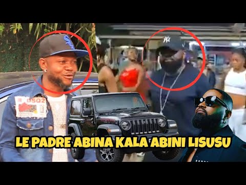 MUANA KONGO AFTER THE SUCCESS OF HIS CRI FERRE GIVE HIM A NEW JEEP IN FULL REP THE PADRE DANCED