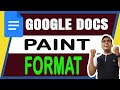PAINT FORMAT: HOW TO USE PAINT FORMAT IN GOOGLE DOCS – Copy and Paste Text Styles, formatting 2022
