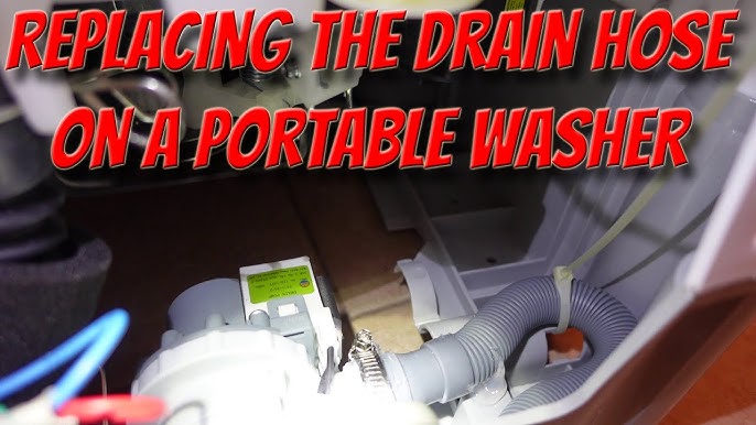 Setting up portable washer Black And Decker 0.90 cu feet 