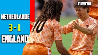 England vs Netherlands 1  3 Euro 88 HD