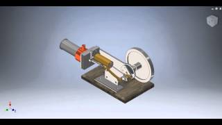 WATER COOLED STIRLING ENGINE ( DEMO)