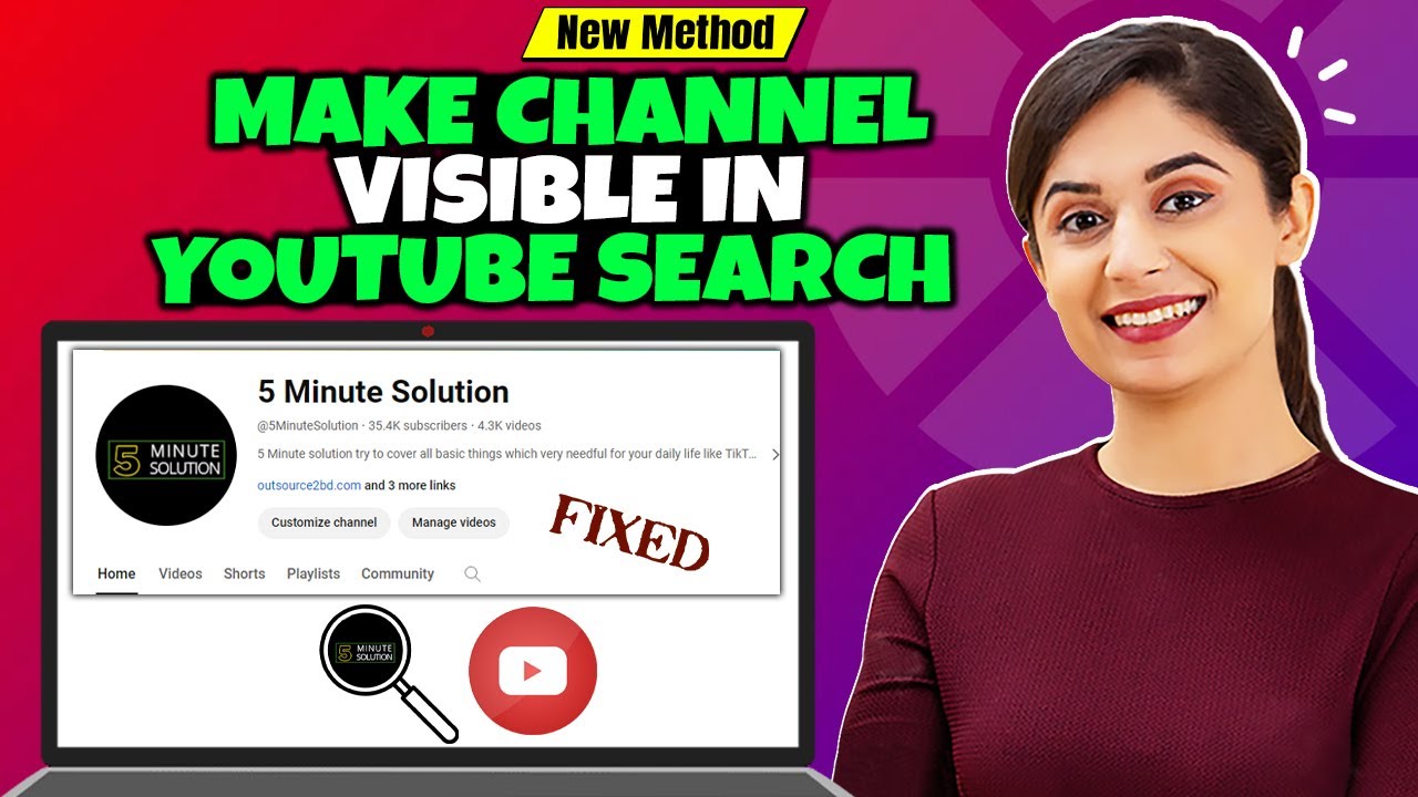 How To Make Your Youtube Channel Visible In Youtube Search 2025 [ FIXED ...