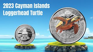 Natures Beauty With The 2023 Loggerhead Turtle Silver Coin