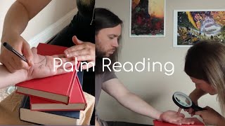 Palm Reading and Energy Clearing with Gemstones