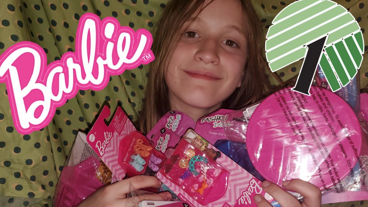 Dollar Tree Barbie accessories haul and Review! YouTube