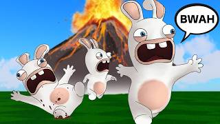 RABBIDS PLAY EXTREME NATRUAL DISASTERS ROBLOX