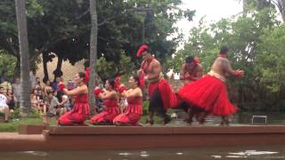 Tonga Canoe Pageant Hawaiian Polynesian Cultural Center