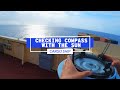 Checking Cargo Ship Compass Error With The Sun | Life At Sea