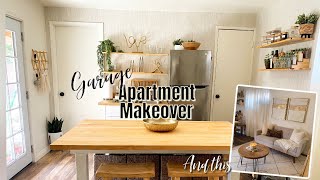 Garage Apartment Makeover with My Sister