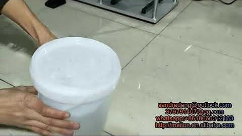 semi-auto 3L, 5L bucket press capper/capping machine