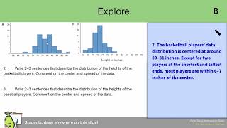 Modeling Using Histograms to Answer Statistical Questions II